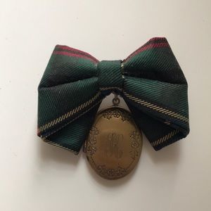 Vintage “K” locket pin